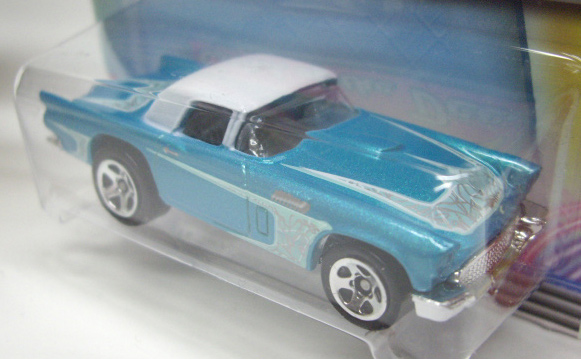 画像: 2011 WALMART EXCLUSIVE "CARS OF THE DECADES" 【'57 FORD THUNDERBIRD】 MET.GREEN/5SP