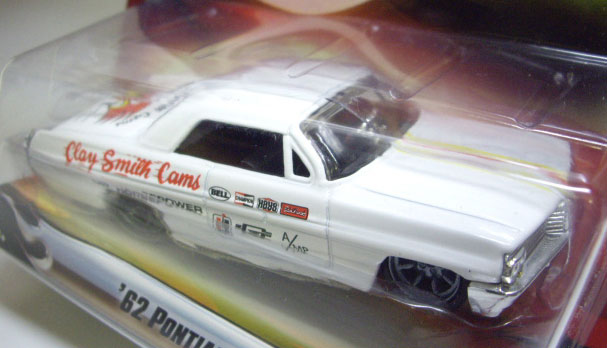 画像: 2007 1/50 CUSTOM CLASSICS 【'62 PONTIAC BONNEVILLE】　WHITE/RR (CLAY SMITH TAMPO)(CHOJIRO.D.CRAZY　グラフィックデザイン）