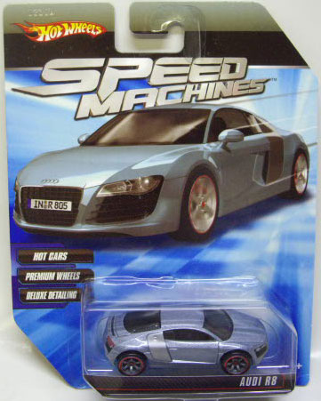 画像: SPEED MACHINES 【AUDI R8】　SILVERBLUE/A6