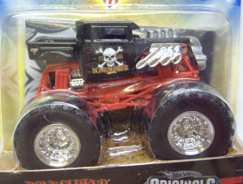 画像: 2010 MONSTER JAM FLAG SERIES 【BONE SHAKER (HOT WHEELS ORIGINALS)】 BLACK