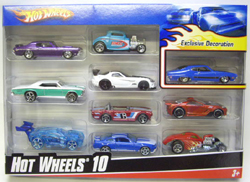 画像: HOT WHEELS 10 【'70 FORD TORINO】　BLUE/5SP (他の9台はランダムです）