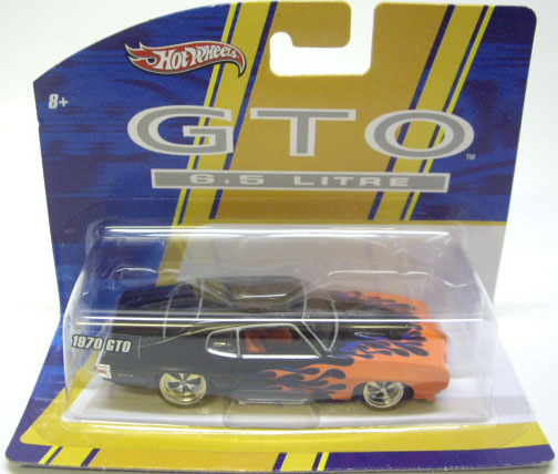 画像: 1/50 MID-SCALE 【1970 GTO】　BLACK-ORANGE/RR