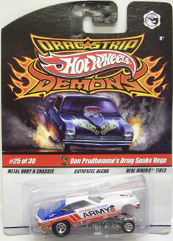 画像: 2009 DRAGSTRIP DEMONS 【DON PRUDHOMME'S ARMY SNAKE VEGA】　WHITE/RR