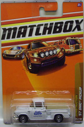 画像: 2010 【'57 GMC PICKUP】 WHITE (WALMART EXCLUSIVE COLOR)