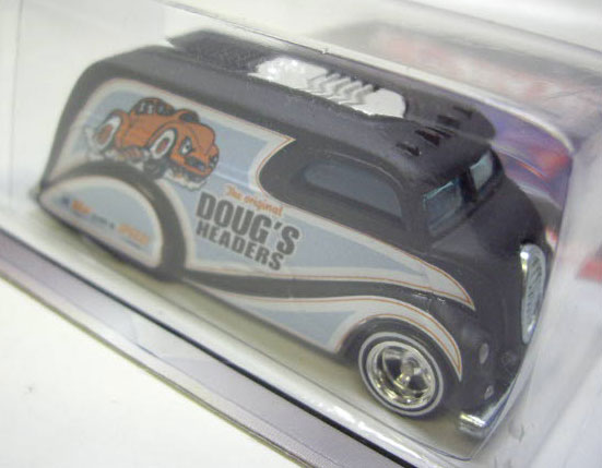 画像: HOT WHEELS DELIVERY 【DECO DELIVERY】　FLAT BLACK/RR (ひっくりかえってます-1）