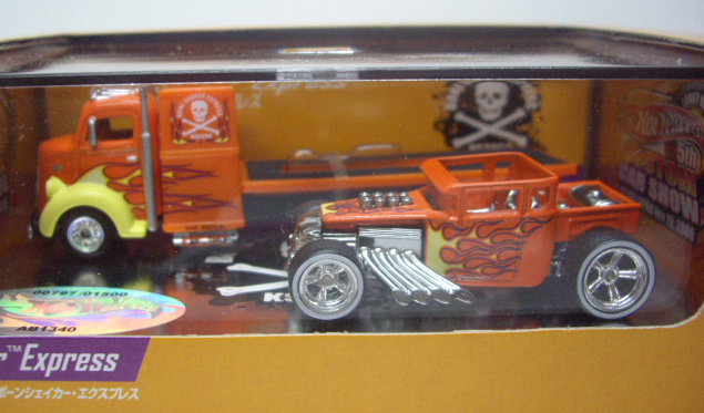 画像: 2006 CUSTOM CAR SHOW JAPAN 【"BONE SHAKER EXPRESS" BONE SHAKER / '38 FORD C.O.E】　ORANGE/RR (NORMAL Ver.)