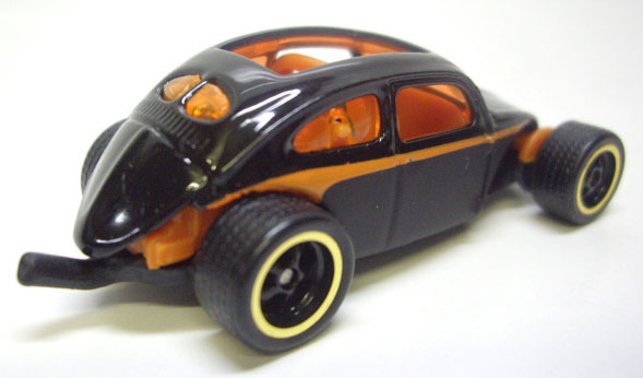 画像: LOOSE -  LARRY'S GARAGE CHASE 【CUSTOM VOLKSWAGEN BEETLE】　FLAT BLACK/RR (セットばらし・サイン付き）