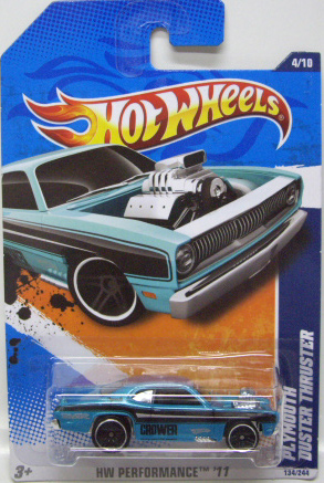 画像: 【PLYMOUTH DUSTER THRUSTER】　MET.AQUA/PR5 (WALMART EXCLUSIVE WINDSHIELD HW TAMPO)