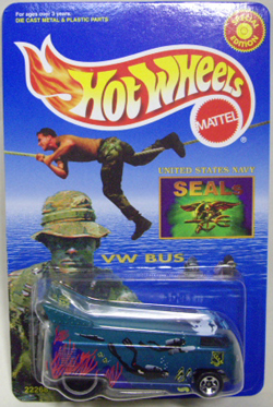 画像: 1999 M&D TOYS EXCLUSIVE 【NAVY SEALS VW DRAG BUS】　GREEN/5SP