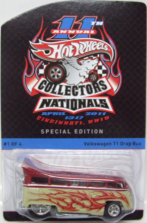 画像: 11th Annual Collector's NATIONALS 【VOLKSWAGEN T1 DRAG BUS】 RED/RR
