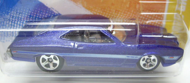 画像: 【'72 FORD GRAN TORINO SPORT】　MET.BLUE/5SP (WALMART EXCLUSIVE WINDSHIELD HW TAMPO)