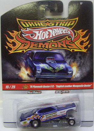 画像: 2010 DRAGSTRIP DEMONS 【'70 PLYMOUTH DUSTER F/C - "ENGLISH LEATHER MONGOOSE DUSTER"】　BLUE/RR