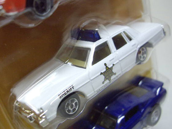 画像: THE DUKES OF HAZZARD -  HAZZARD COUNTY CAR SET 【THE GENERAL LEE 1969 DODGE CHARGER / COOTER'S 1968 FORD MUSTANG / ROSCOE'S 1980 PONTIAC BONNEVILLE POLICE CRUISER】　