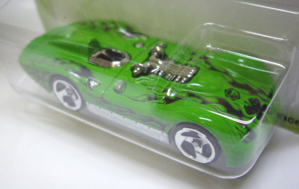 画像: 2008 WALMART EXCLUSIVE CLOVER CARS 【TURBOLENCE】　GREEN/3SP