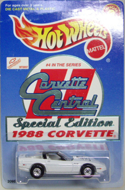 画像: CORVETTE CENTRAL SPECIAL EDITION 【1988 CORVETTE】　WHITE/RR