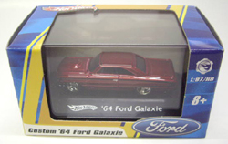 画像: 2009-1:87/HO 【CUSTO '64 FORD GALAXIE】 MET.RED/RR