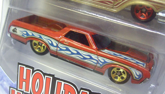 画像: 2010 HOLIDAY HOT RODS 3PACK 【PURPLE PASSION WOODIE/'58 EDSEL/'72 FORD RANCHERO】　TARGET EXCLUSIVE