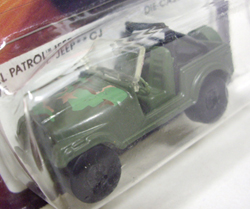 画像: ACTION COMMAND 【ROLL PATROL JEEP CJ (No.9375)】  OLIVE/BLACK BW　