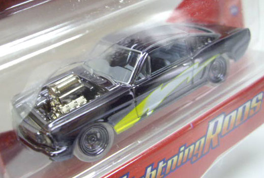 画像: LIMITED EDITION -LIGHTNING RODS R1 【'65 FORD MUSTANG 2+2 FASTBACK】　CHROME GRAY (with MAGNET)