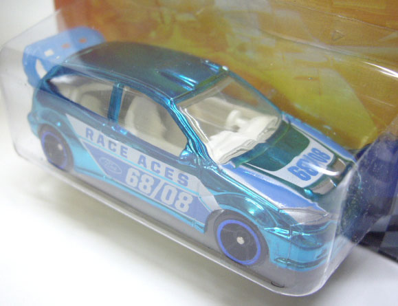 画像: 2009 TARGET EXCLUSIVE RACE ACES 【FORD FOCUS】　CHROME BLUE/O5