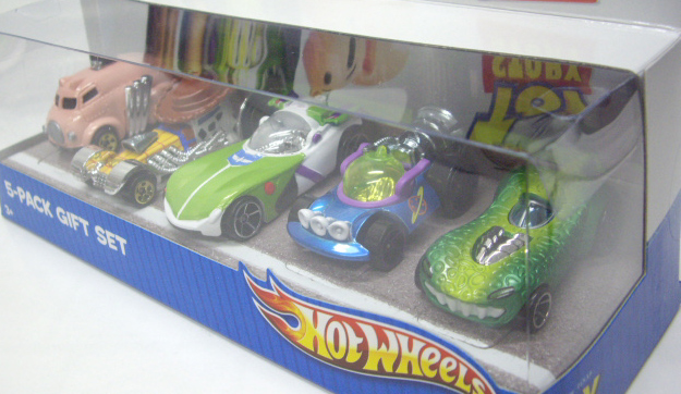 画像: TOY STORY - 5PACK GIFT SET  【HAMM ON WHEEL/WHEELIN' WOODY/BLASTIN' BUZZ/LITTLE GREEN SPEEDSTER/REX RIDER】