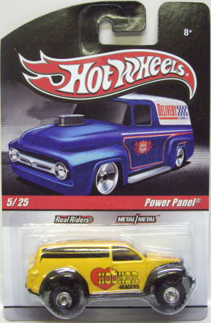 画像: HOT WHEELS DELIVERY 【POWER PANEL】　YELLOW/RR