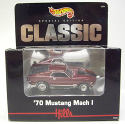 画像1: HILL'S EXCLUSIVE  【'70 MUSTANG MUCH 1】　DARK RUBY RED/RR