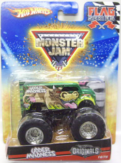 画像: 2010 MONSTER JAM FLAG SERIES 【UDDER MADNESS - DAIRY DELIVERY (HOT WHEELS ORIGINALS)】　GREEN (牛柄大）