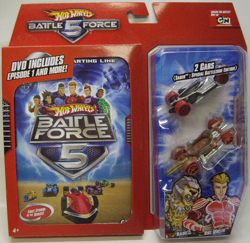 画像: BATTLE FORCE 5 - 2CARS PACK WITH DVD 【SABER (SPECIAL BATTLEZONE EDITION) / FANGORE】　CHROME/BROWN