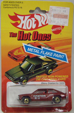 画像: THE HOT ONES　【CHEVY CITATION (No.3362)】　MET.BROWN/HO