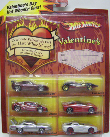 画像: 2008 VALENTINE'S DAY EXCLUSIVE 【TARGET EXCLUSIVE 6 CAR PACK】 Corvette C6R/Zotic/'70 Plymouth Superbird/Twin Mill/40 Somethin'/2006 Dodge Viper Coupe