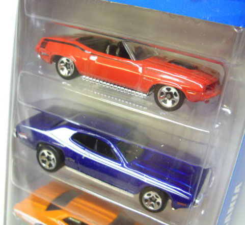 画像: 2010 5PACK 【MOPAR MANIA】　'70 Plymouth Barracuda / '69 Pontiac GTO / '71 Dodge Demon / '67 Plymouth GTX / '69 Dodge Charger