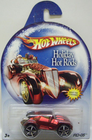 画像: 2007 WALMART EXCLUSIVE HOLIDAY HOT RODS 【RD-05】　RED/O5