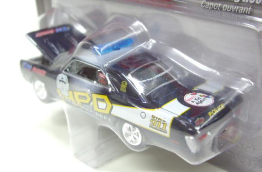 画像: JOHNNY LIGHTNING 2.0  R8 【"CHIEF TONY SHEPHERD" 1970 DODGE DART】 BLACK/RR (BEAT THE HEAT)