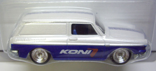 画像: HOT WHEELS DELIVERY 【CUSTOM '69 VOLKSWAGEN VARIANT】　WHITE-BLUE/RR