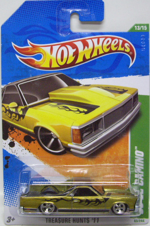 画像: 2011 SUPER TREASURE HUNTS 【'80 EL CAMINO】　SPEC.YELLOW/RR