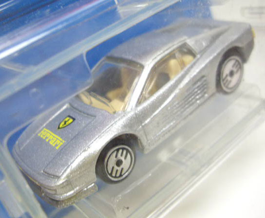 画像: PARK'N PLATES 【FERRARI TESTAROSSA (2048)】 SILVER/UH (TAN INTERIOR) (PINK PLATE)