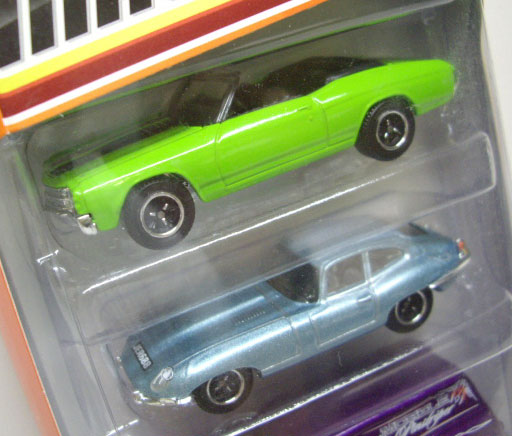 画像: 2010 MATCHBOX 5PACK - CLASSIC CARS No.9 【'71 Chevelle SS Convertible / '61 Jaguar E-Type Coupe / Ford F-100 Panel Delivery / '68 Citroen DS / 1965 Austin Mini Van 】