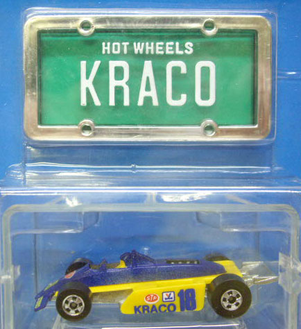 画像: PARK'N PLATES 【THUNDERSTREAK KRACO (2199)】BLUE-YELLOW/BW  (GREEN PLATE)