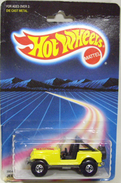 画像: TRAILBUSTERS 【JEEP CJ-7 (No.3954)】  YELLOW/BW