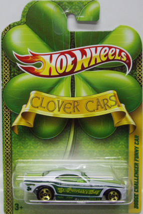 画像: 2010 WALMART EXCLUSIVE CLOVER CARS 【DODGE CHALLENGER FUNNY CAR】　WHITE/5SP