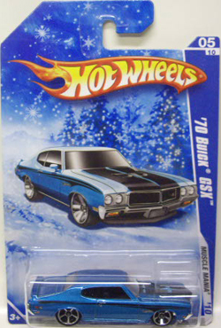 画像: TARGET EXCLUSIVE SNOW FLAKE CARD 【'70 BUICK GSX】　MET.BLUE/MC5 (NEW WHEELS)