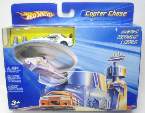 画像: 2005 PLAY SET "COPTER CHASE" 【NISSAN SKYLINE GT-R R32】 WHITE/5SP