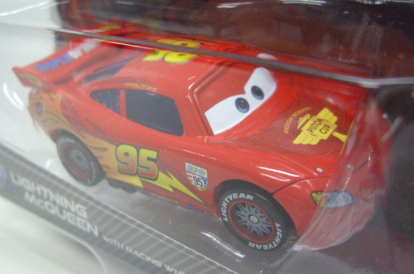画像: DISNEY CARS 2 【LIGHTNING McQUEEN with RACING WHEELS】 RED
