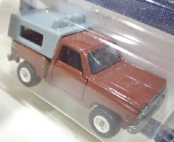 画像: TOMY-POCKET CARS 【CAMPER PICKUP (CHEVROLET TRUCK)】　BROWN （USトミカ）