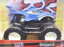 画像: 2010 MONSTER JAM FLAG SERIES 【SHARK WREAK (HOT WHEELS ORIGINALS)】　BLUE