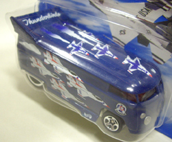 画像: 1999 M&D TOYS EXCLUSIVE 【THUNDERBIRDS VW DRAG BUS】　BLUE/5SP