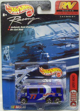 画像: 2000 HOT WHEELS RACING RV SERIES【#77 TEAM JASPER ENGINES GMC MOTOR HOME】　BLUE/GY BW