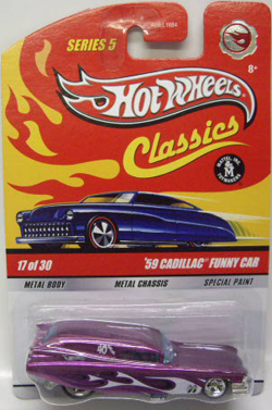 画像: SERIES 5 CHASE 【'59 CADILLAC FUNNY CAR】　MET.PINK/RR