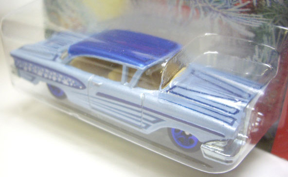 画像: 2010 HOLIDAY HOT RODS 【'58 EDSEL】　LIGHT BLUE/5SP (WALMART EXCLUSIVE)